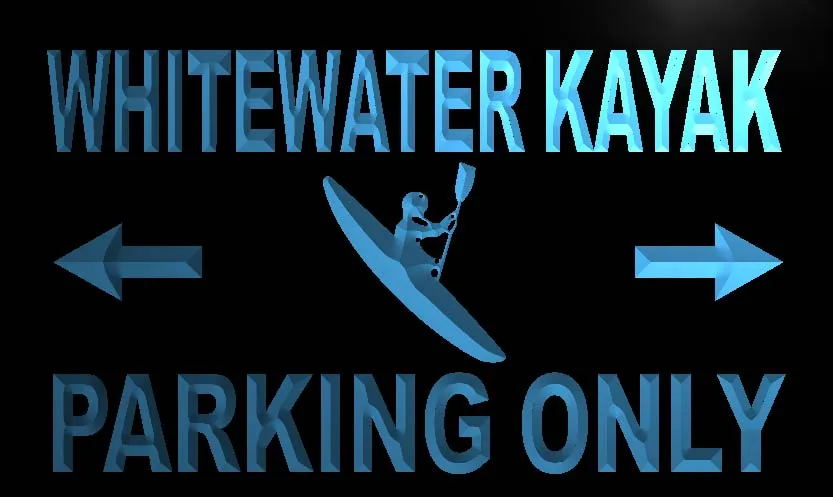 

Стоянка Только для байдарки, светодиодная неоновая фотография