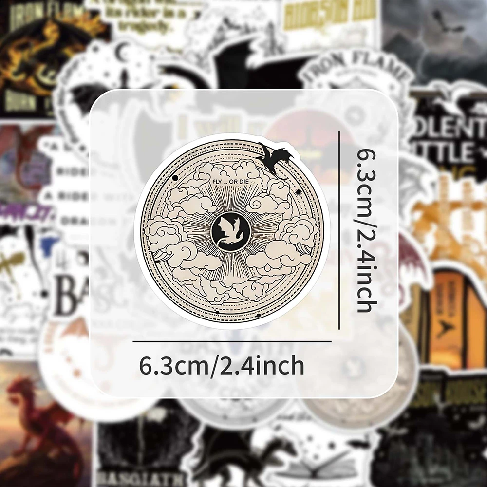 10/30/50 шт. Мультфильм Четвертое Крыло Роман Наклейки Крутые Граффити Украшения DIY