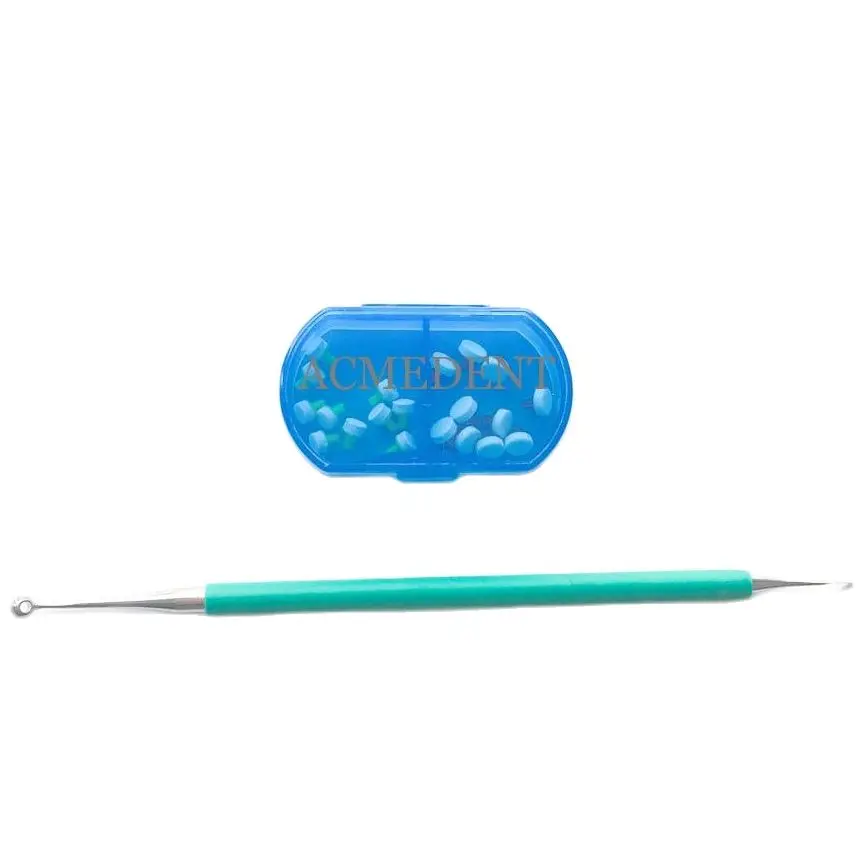 

Dental Composite Resin Molding Tools Spatula Optrasculpt Foam Pads Light Cure Holders Gold/Green/Gray