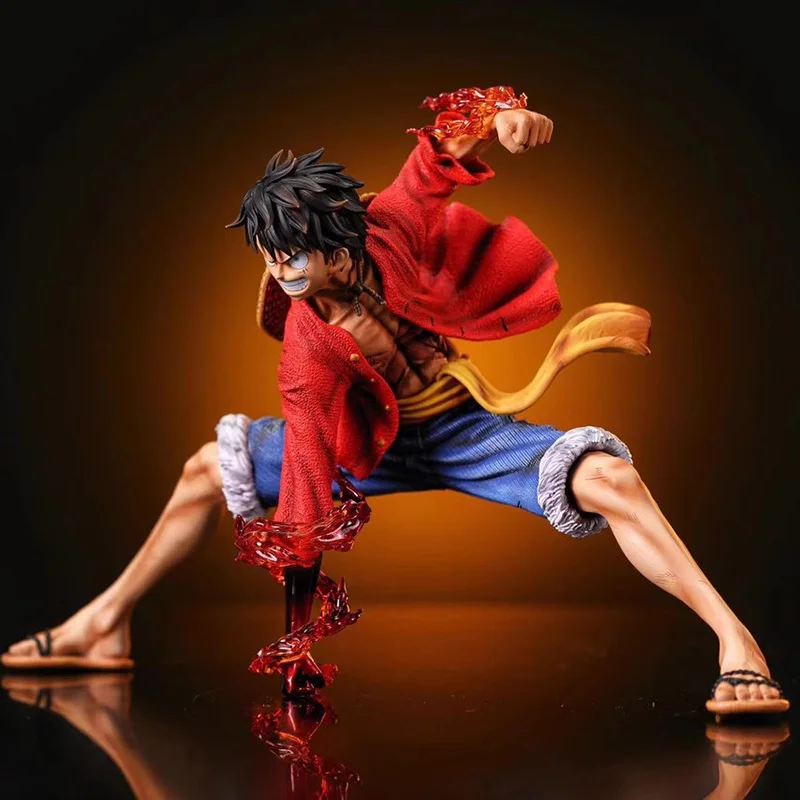 

25cm One Piece Luffy Figures Monkey D. Luffy Battle Style Action Figures PVC Anime Collection Model Toys Birthday Ornamen Gifts