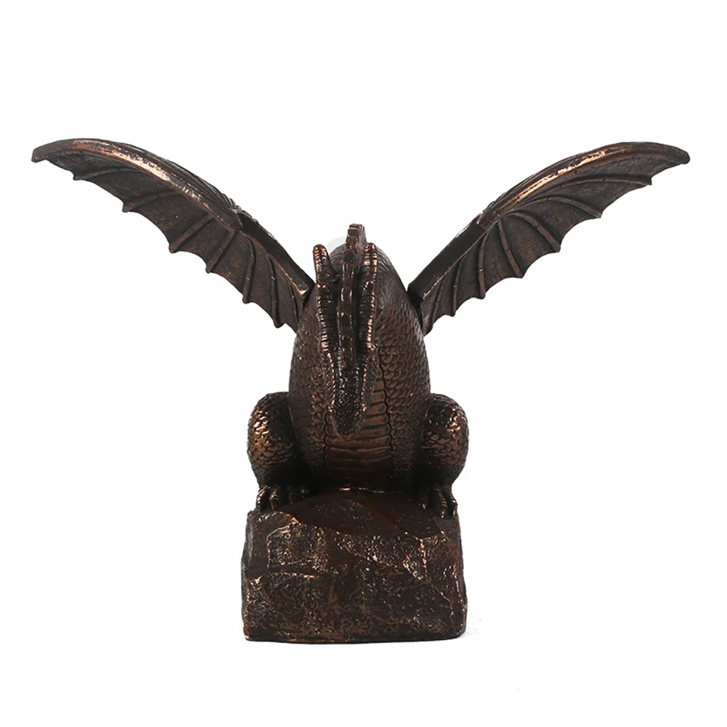 

Фонтан из смолы, ремесла, красивый динозавр, наружные статуи, искусственная эпоксидная смола, спрей для воды для гриля, ресторана, бара, мага...