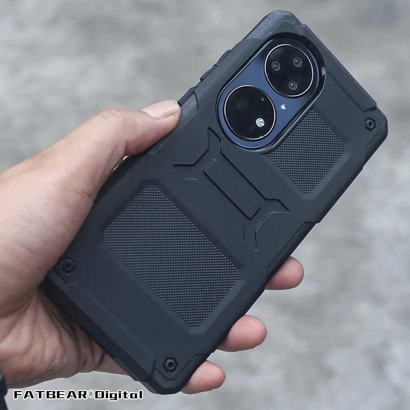 

FATBEAR for HUAWEI P50 Pro P40 Pro P20 Pro Honor 20 Pro Tactical Military Grade Rugged Shockproof Armor Shell Skin Case Cover