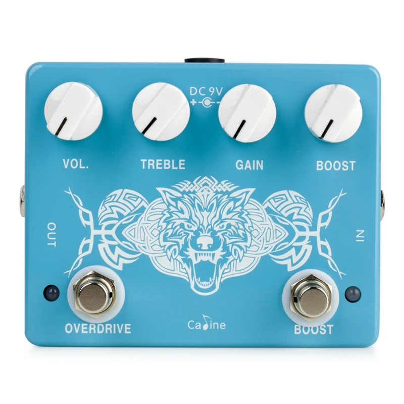 

Caline CP-79 Overdrive + комплект запасных частей для гитарной педали 2 в 1