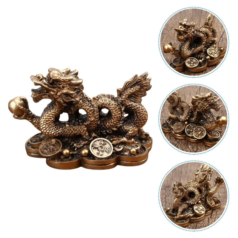 

Chinese Zodiac Dragon Adornment Chinese Antique Resin Dragon Adornment