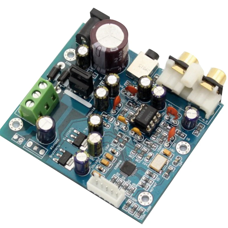 ES9018K2M ЦАП Плата ES9018 I2S Входная декодирующая плата NE5532 Dsd волоконно-коаксиальный