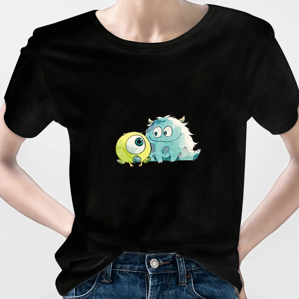 

Monster University Woman T-Shirt Disney Clothes Branded Things for Women Cool Short Sleeve Summer 2022 New Ropa Tumblr Mujer