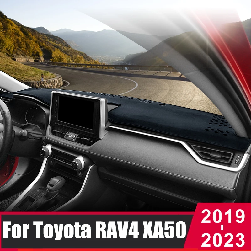 

For Toyota RAV4 RAV 4 XA50 2019 2020 2021 2022 2023 Car Dashboard Sun Shade Avoid Light Mat Pad Instrument Panel Cover Carpets