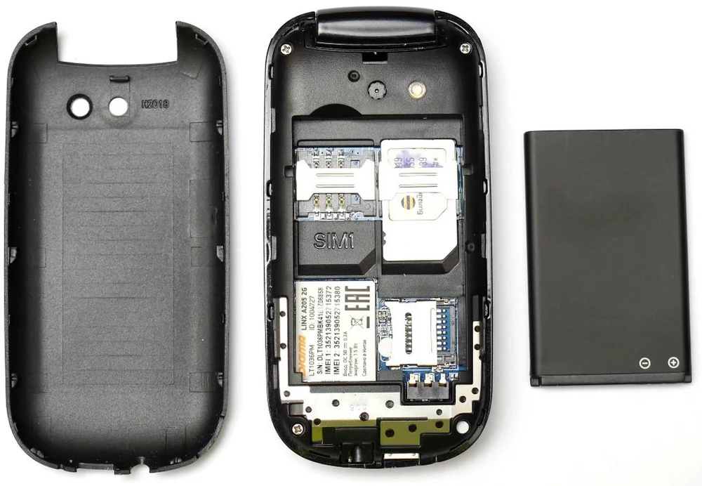 Аккумулятор 1020 мАч для DIGMA LINX A205 2G/A105 2G /A177 2G/ C170/ N331 A105N A101 2G/A102 /S240/C170 мобильный