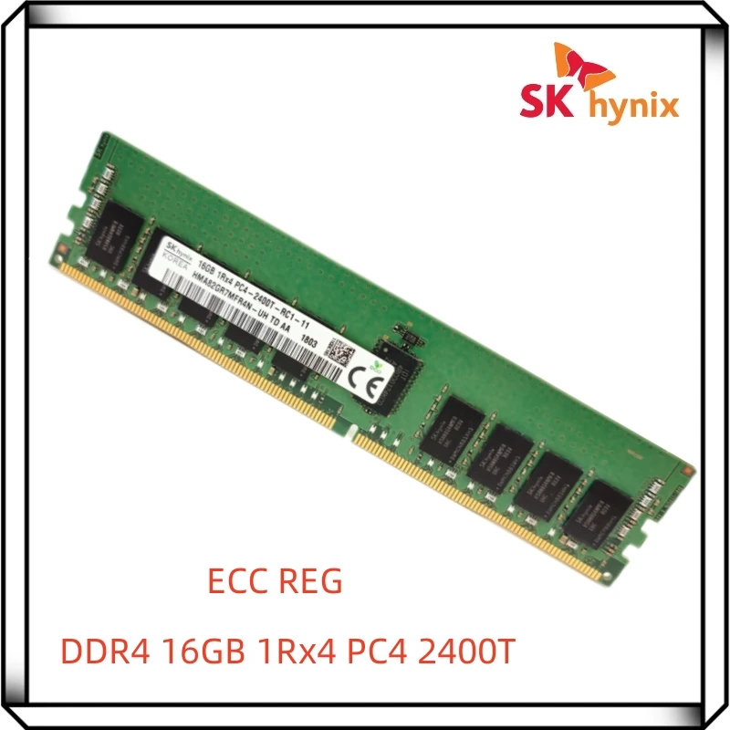 Hynix DDR4 16GB 2400T PC4 2400MHz ECC REG RDIMM 16G RAM 1RX4 Серверная память