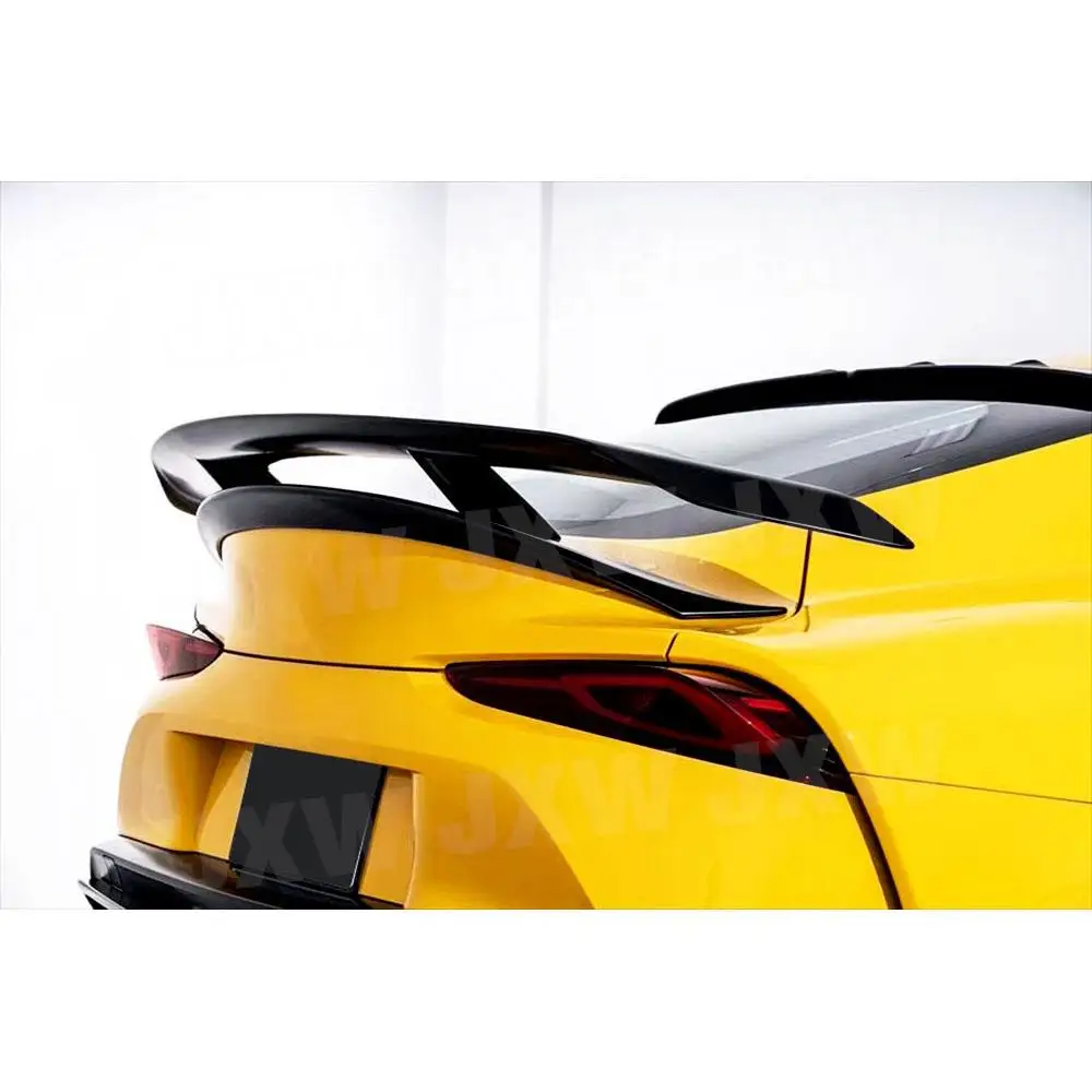 Для Toyota Supra 2019-2020 материал из углеродного волокна задний спойлер багажника крылья
