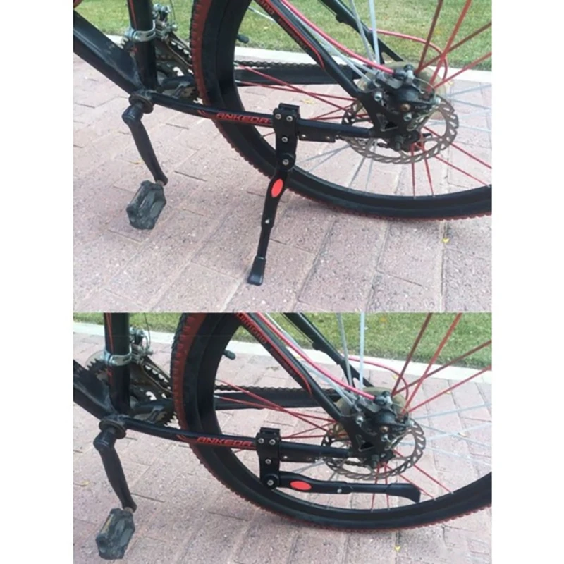 Регулируемая велосипедная подставка с боковой ножкой для парковки горного