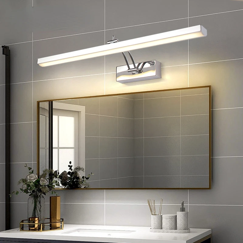 

Mirror Light Bathroom Wall Light Fixtures Mirror Lamp 7W 40CM AC100-240V Waterproof Wall Mounted Vanity Light Vintage Wall Lamp