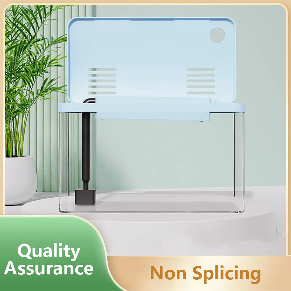 Hd аквариум прозрачный экологичный фотоаквариум для гостиной и офиса фильтр с