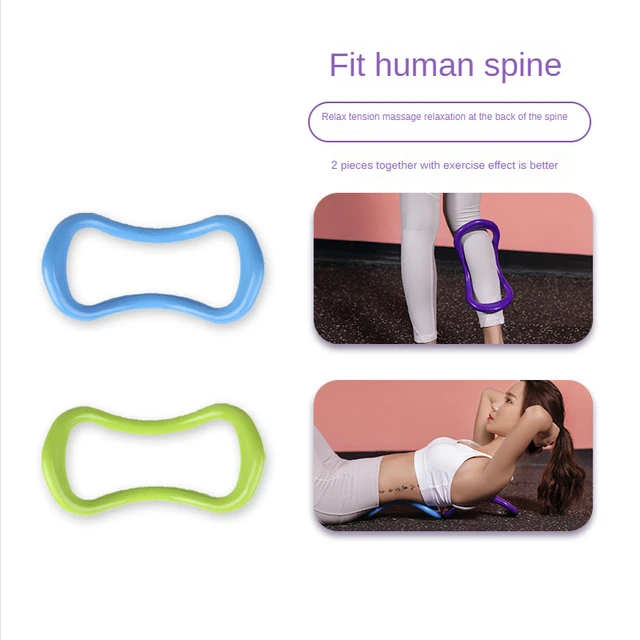 1Pcs Fitness Yoga Ring Home Gym Open Shoulders Back Equipment Women Beauty Pilates Loop Sport Fitness Circles Exercise Accessory 5