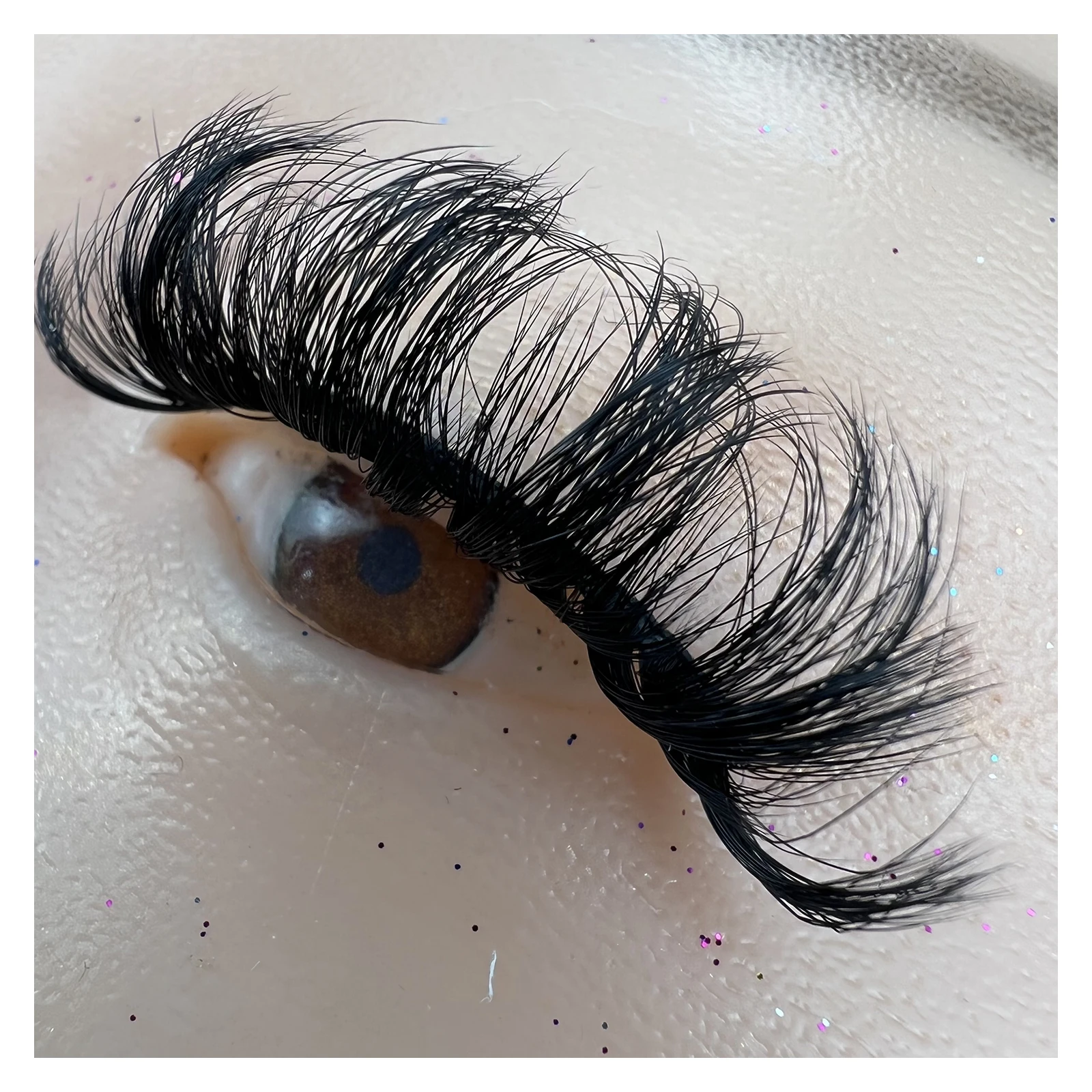 

5Pairs Dramatic DD Curl Silk Mink Lash Makeup Tools Self-adhesive Reused Individual Faux False Eyelashes Beauty Soft Fluffy