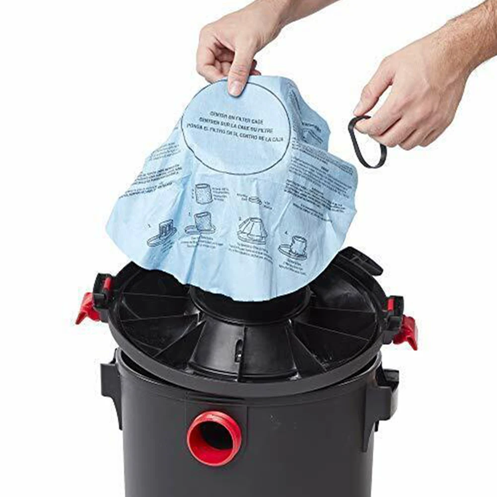 

3pcs Multi-Fit Wet Dry Vac Filters For Shop-Vac VF2002 Vacuum Cleaner Retaining Bands Filters Replacemnet Accessries