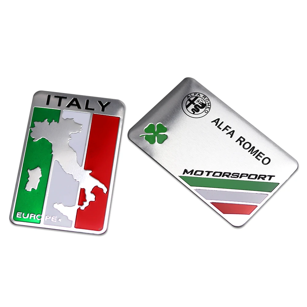 1 шт. алюминиевый кузов автомобиля багажник боковое крыло наклейка декоративная