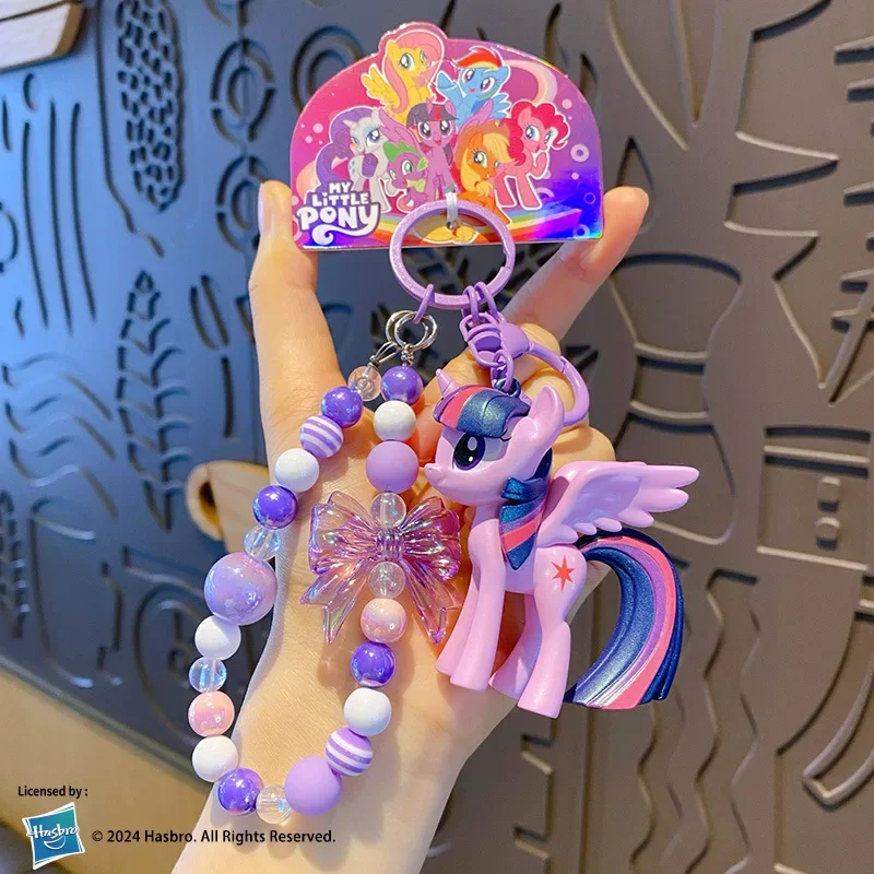 Kawaii My Little Pony брелок аксессуары рюкзак кулон аниме фигурка игрушка брелок кукла подарок для девочки Сумеречный блеск Флаттершай (art.: 3920ccdb46ff6) - 3920ccdb46ff6