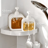 household soap dispenser shampoo hand soap laundry liquid sub bottling press type bathroom shower gel bottle 300500ml bottle