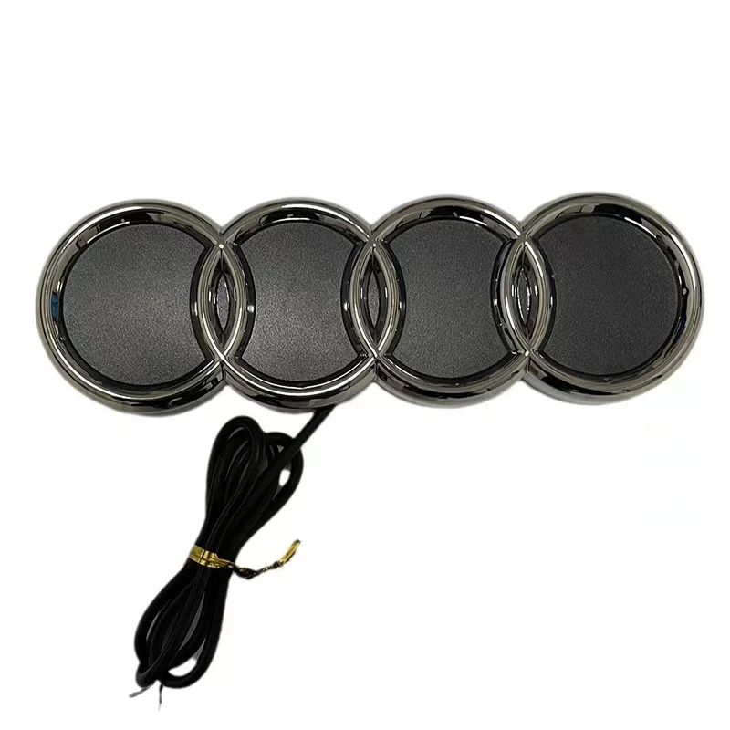 Автомобильная передняя решетка AUDI, логотип светильник, значок, наклейка, светящиеся декоративные элементы для AUDI Q7, A8L, Q8, S4, S5, S6, S7, R8, RS6, Q2L, TT, A3, A5