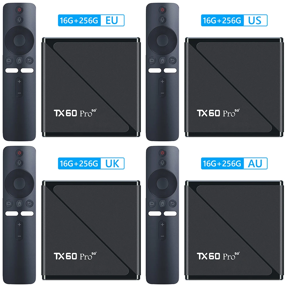 Фото Android 16, Smart TV Box, 14K, 2,4G/5G, двойной Wi-Fi медиаплеер с дистанционным управлением, телеприставка, Android Box №1