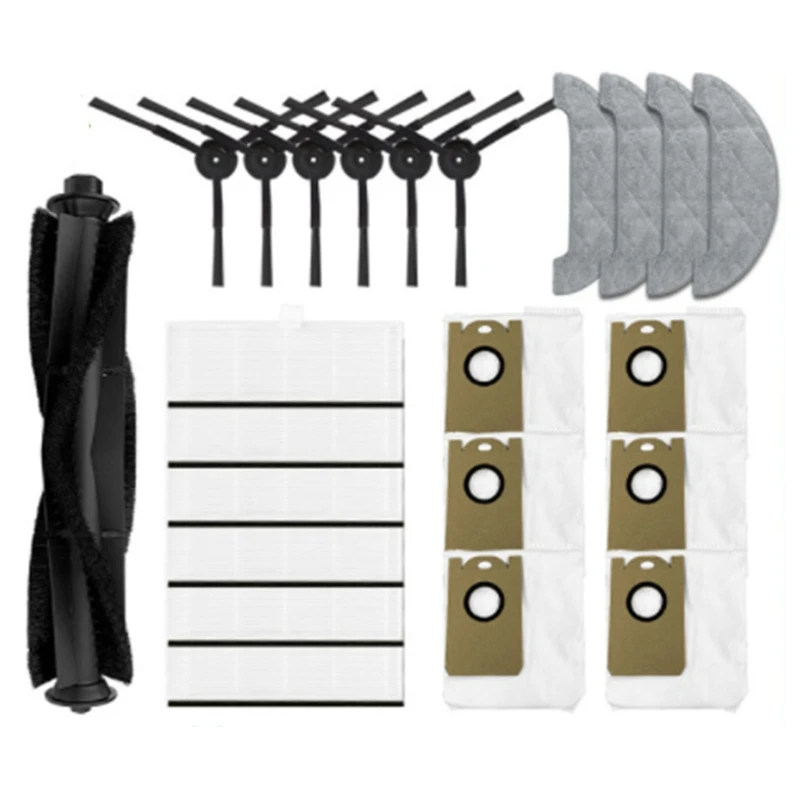 

Запчасти для робота-пылесоса Xiaomi Viomi S9, насадка на швабру, фильтр НЕРА, сменные детали, основная боковая щетка