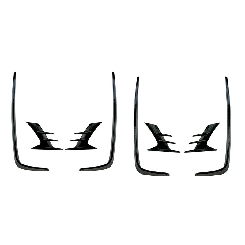 

Car Front Bumper Fog Lights Cover Set Bumper Cover Protector Trim For Honda Accord 10Th 2018-2020