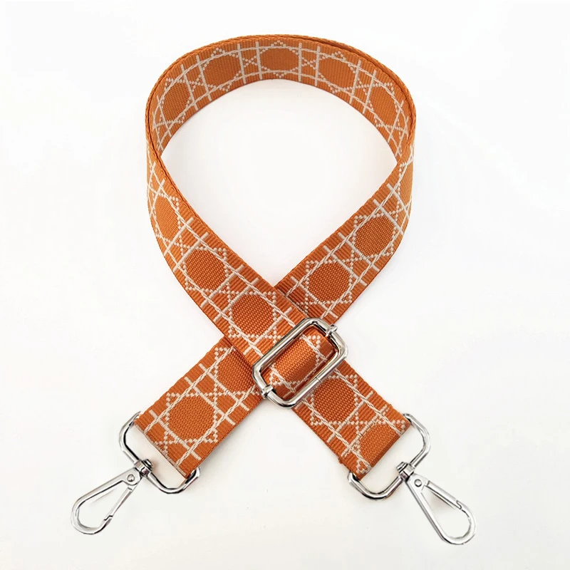 

3.8 CM Wide Ethnic Style Jacquard Bag Belt Fashion Replaceable Adjustable Shoulder Strap Versatile Decompression Bag Accessories