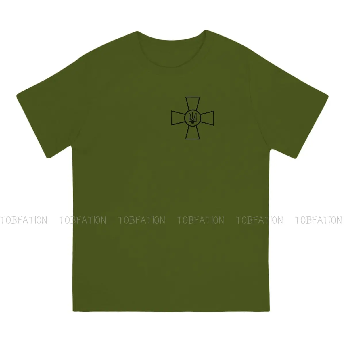 Футболка с эмблемой украинских войск черная футболка зеленски уличная одежда