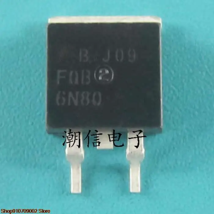 

10 шт. FQB6N80 6A 800V оригинальная новая фотография