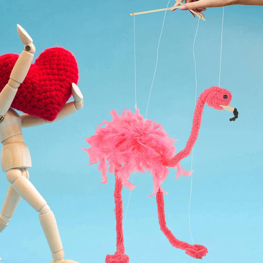 Фламинго Острицы кукольные игрушки интерактивные плюшевые марионетки