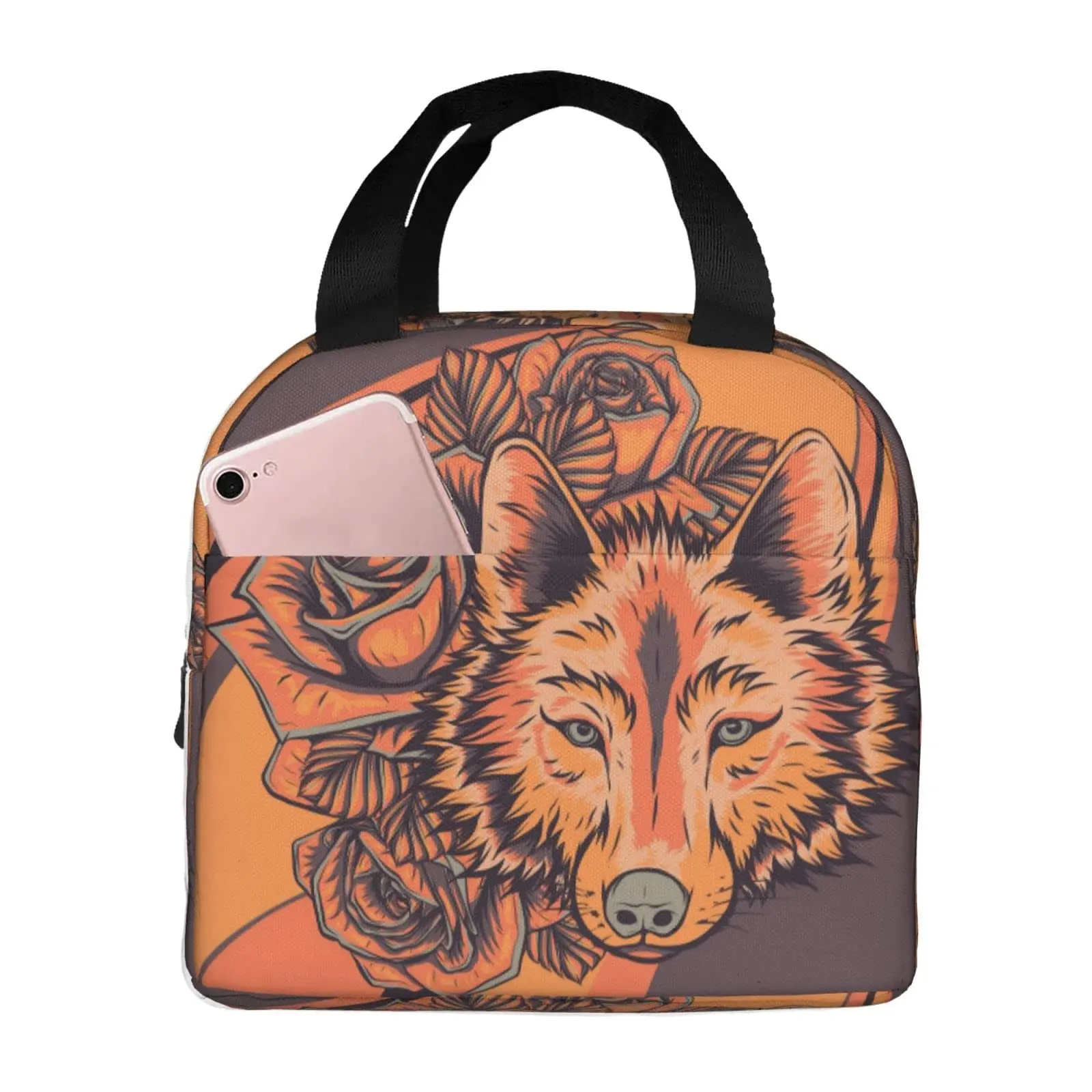 

Сумка для ланча, женские маленькие сумки-Кулеры, изолированный Ланч-бокс