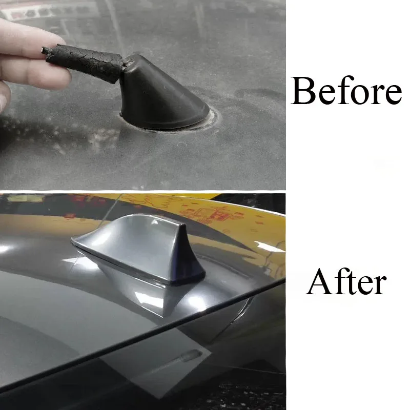 

Waterproof No drilling Car Shark Fin Antenna Shark Fin Roof Aerial Radio FM/AM Decorate Aerial Stronger signal for most car