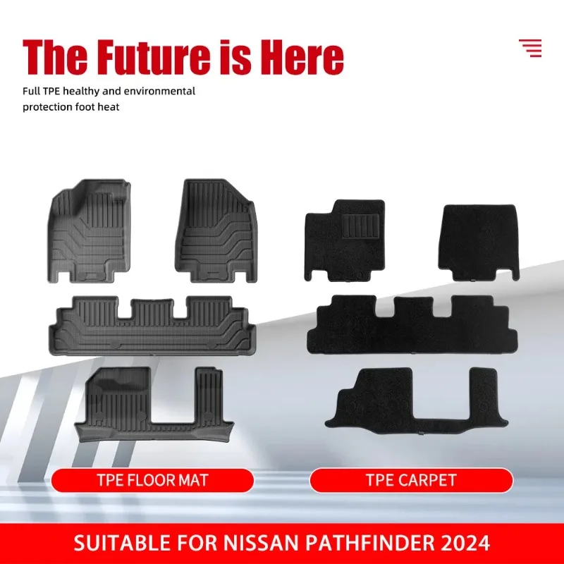 Фото Полная защита спинки сиденья для Nissan Pathfinder 2024, сверхмощная защита от царапин для домашних животных и детей №3