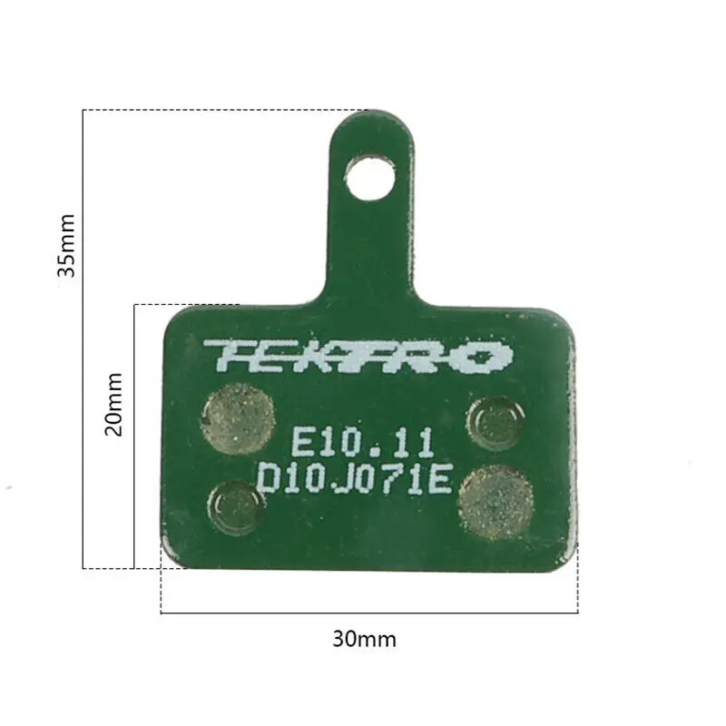 Дисковые Тормозные колодки TEKTRO E10.11 Металлические Керамические велосипедные в