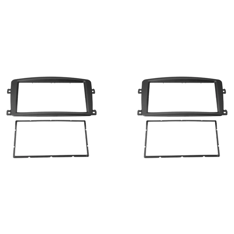 2 шт. автомобильные панели Din для Mercedes Benz C CLK G CLASS Viano W203 W209 W463