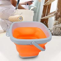 foldable bucket collapsible pail bucket for backpacking camping fishing accessories accessory carp