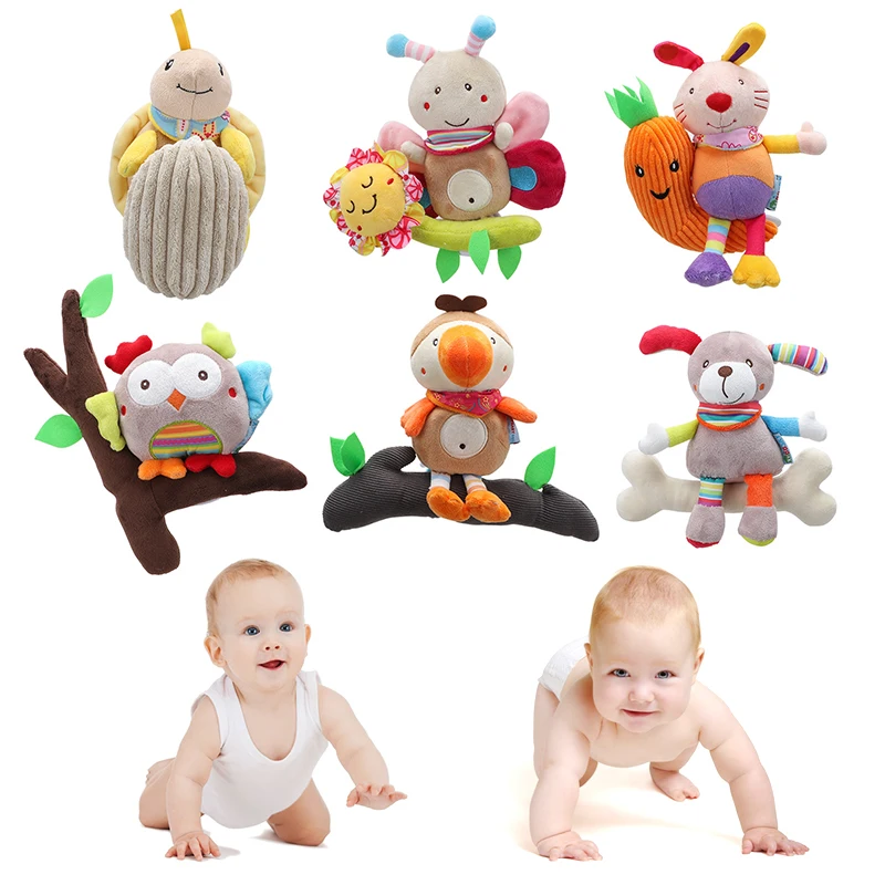 

Детская плюшевая прогулочная коляска для новорожденного Возраст 0-12 месяцев