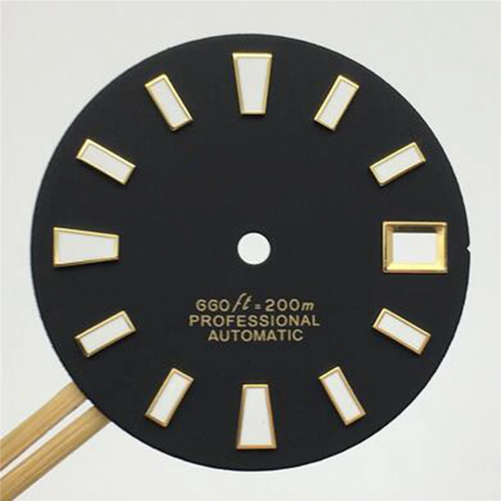

28.5mm Luminous Watch Dial Upgraded Parts Replacement Dial for NH35A Movement