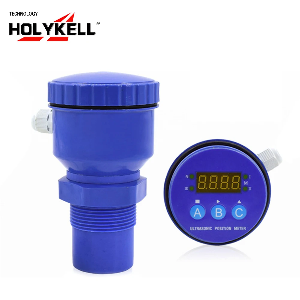 

Holykell OEM Waterproof Long Range 10meter ultrasonic water tank level meter