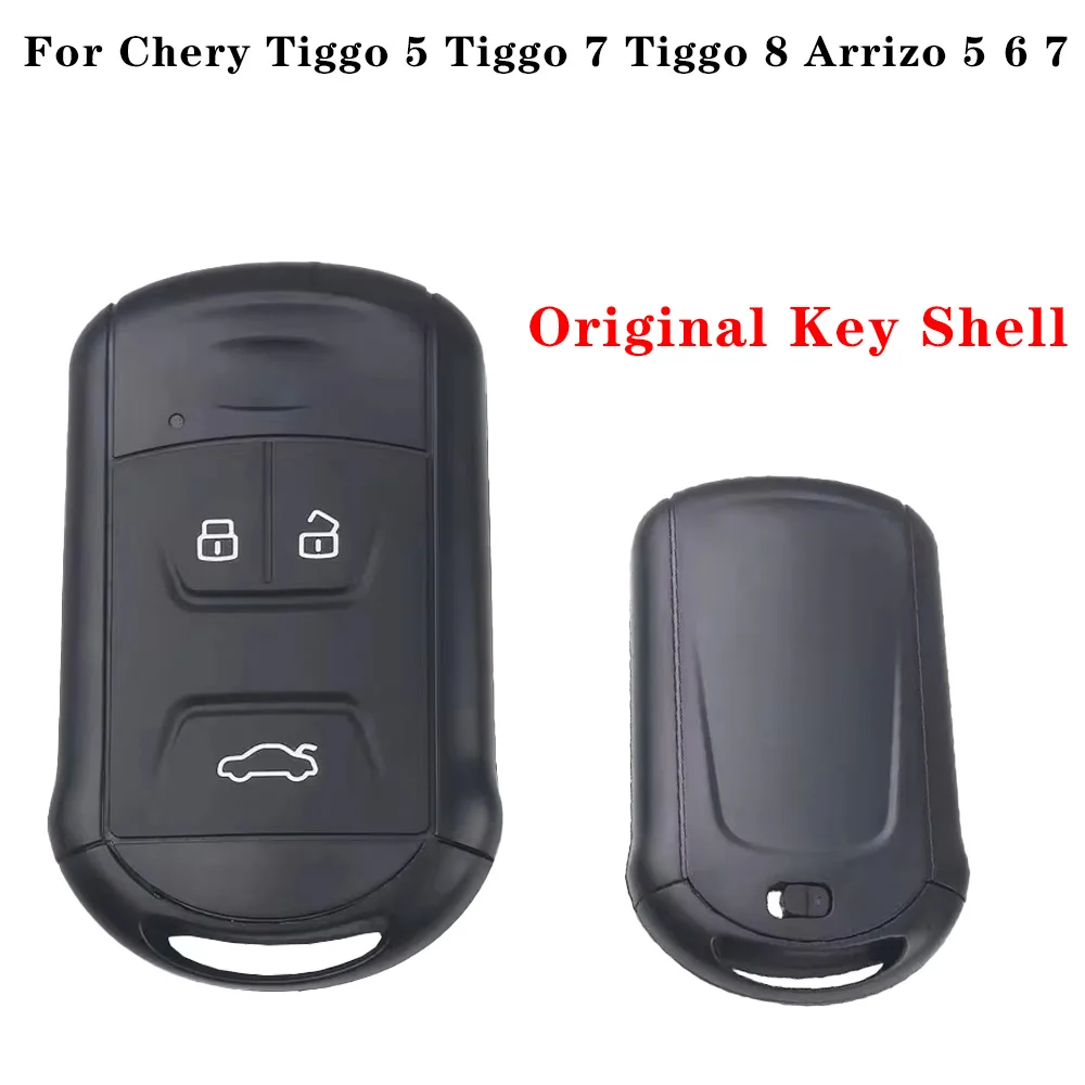 

Для Chery Tiggo 5 Tiggo 7 Tiggo 8 Arrizo 5 6 7 сменный корпус дистанционного ключа, оригинальный чехол для автомобильного ключа, 3 кнопки