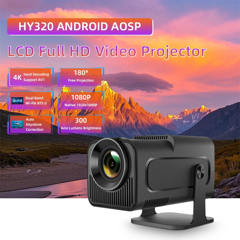 REMAX HOMEFISH 4K Android 11 проектор