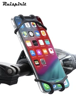 bike handlebar phone mount 360%c2%b0rotation universal silicone bike mobile cell phone holder for motorcycle bicycle iphone samsung