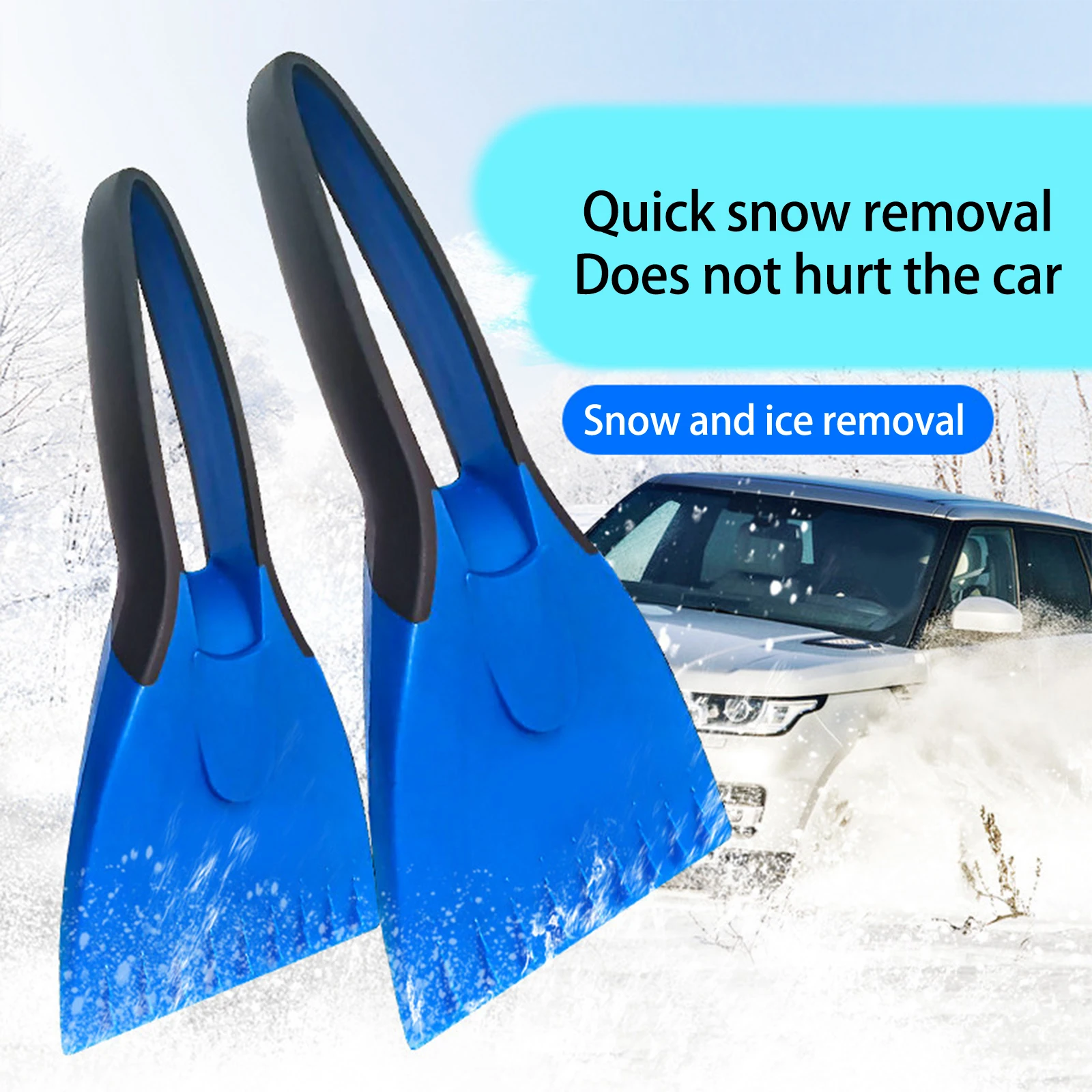 

Автомобильная лопата для снега, мини ручной инструмент для удаления зимнего лобового стекла и снега, портативный скребок для льда