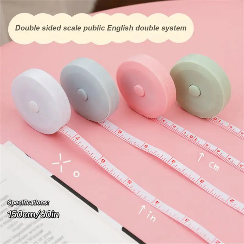 

150cm/60inch Soft Tape Measures Body Measuring Ruler Clothing Size Centimeter Meter Sewing Measurement Sewing Tools Tailor Craft