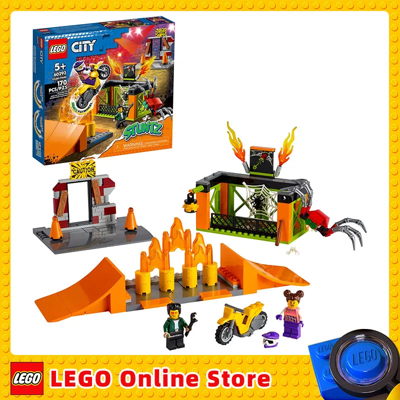 LEGO City Stunt Park Children Building Blocks Toys Gift 60293