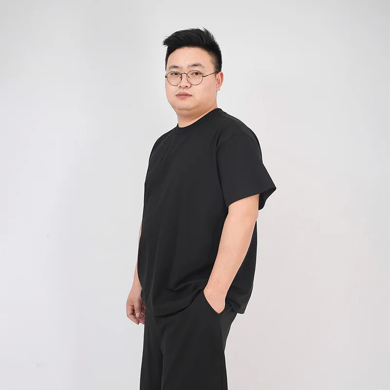 Летняя мужская футболка большого размера бюст 202 см 16XL 15XL 14XL 13XL вес 170KG-250KG больших