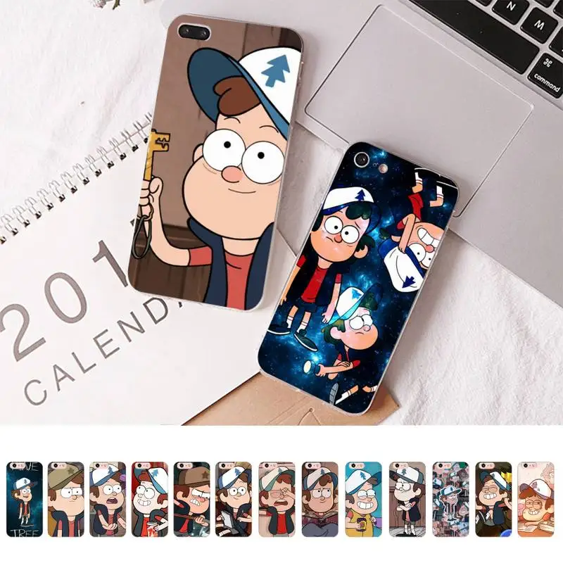 

Disney Gravity Falls Dipper Pines Phone Case For iPhone 8 7 6 6S Plus X SE 2020 XR XS 14 11 12 13 Mini Pro Max Mobile Case