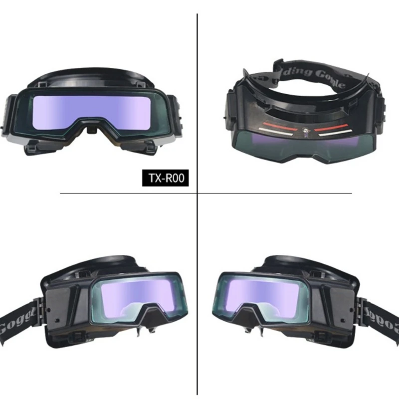 

L1EE Foldable Screen Darkening Welder Goggles Welder Safety Protective Goggles