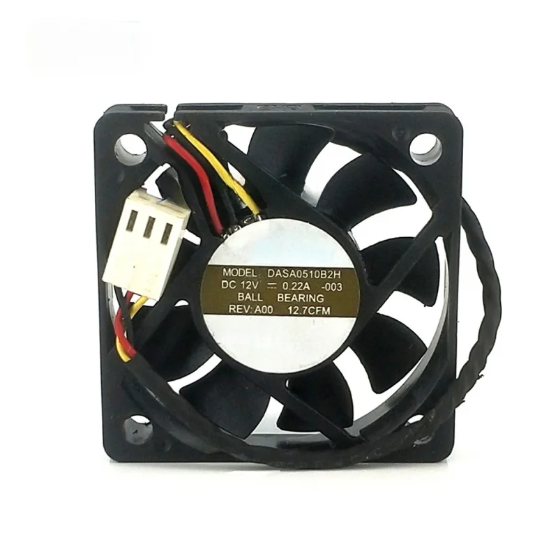 Бесщеточный Электрический двигатель постоянного тока DASA0510B2H BLDC, высокоскоростной охлаждающий вентилятор, низкая мощность и высокий уровень ветра